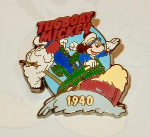 Old Older Disney pin 100 Years of Dreams #25 Tugboat Mickey Mouse Ship Captain - Picture 1 of 2