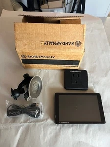 Rand McNally TND750 7 inch Screen Truck GPS Navigator - Black - Picture 1 of 7