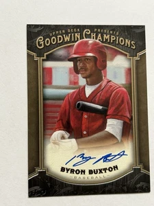2014 Upper Deck Goodwin Champions - Byron Buxton #181 (AU, RC) - Foto 1 di 11