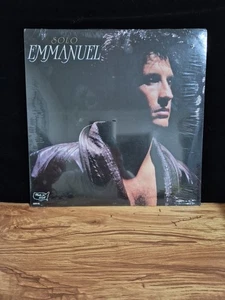 EMMANUEL Solo LP 1986 Latin pop SEALED, small Cut-Out hole  Brand New Sealed - Picture 1 of 10