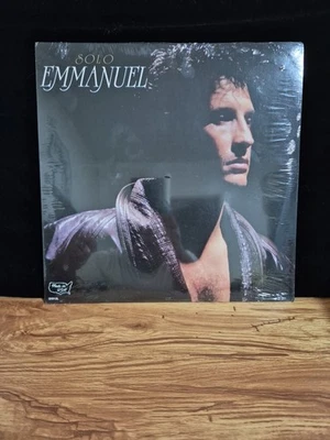 EMMANUEL Solo LP 1986 Latin pop SEALED, small Cut-Out hole  Brand New Sealed - Image 1 of 4
