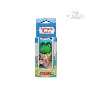 Sylvanian Families Calico Critters Bullrush Frosch Schwester Lilie - Bild 1 von 2