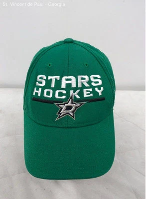 Reebok Dallas Stars Center Ice Fitmax 70 Embroidered NHL Hockey Hat L/XL - Image 1 of 4