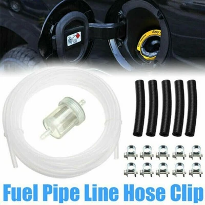 For Webasto/Eberspacher Diesel Heater Inline Fuel Filter Hose Clip Pipe Line Kit - Image 1 of 4