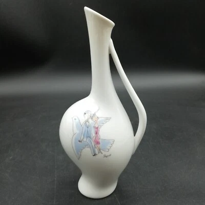 Rosenthal Vase 2592 schwangere Luise Porzellan Heidenreich Peynet vintage alt - Bild 1 von 4