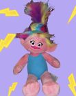 Build A Bear Trolls World Tour Poppy BAB 23" Pluszowa tęcza Włosy Wypchana lalka