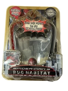 Spiderman 3 Bug Habitat 2007 Marvel & Summit Spidey vs Venom Insects - Rare NEW - Picture 1 of 9