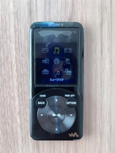 SONY NW-S755 Walkman Digital Media Player Mp3 16GB Black Tested from Japan Used - Picture 1 of 4