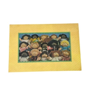 Vintage Cabbage Patch Kids Laminated Placemat- CPK- 80s - Picture 1 of 7