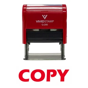 Copy Self Inking Rubber Stamp - Picture 1 of 10