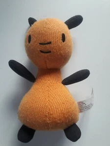 Peluche Fisher Price FLOP BING doudou Tricot Orange Mattel 2014 - Imagen 1 de 4
