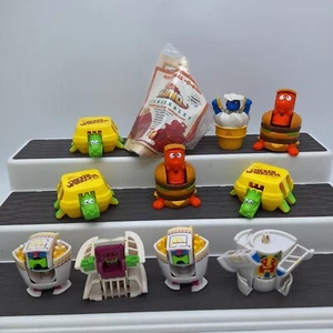 13 Mcdonalds Food Toy Changeables Transforming Robots Dinosaurs Lot - Picture 1 of 7