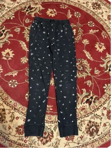 Hanna Andersson Black Planets Astrology Sweat Pants Size Us 12 - Picture 1 of 8