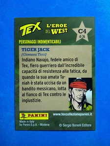 Figurine Panini TEX L'eroe del West Card c4 🤠- Imagen 1 de 1