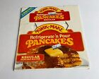 1980'S Refrigerate Pour Pancakes Product Sleeve - Vintage Prop Product Packaging