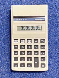 Elsi Mate EL-231 Calculator-Working Condition - Picture 1 of 6