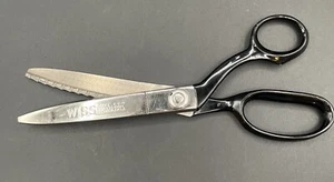 Wiss CB9 Professional drop-forged steel pinking zig-zag cut shears scissors USA - Picture 1 of 5
