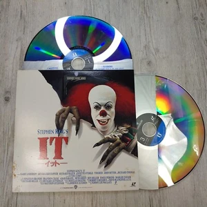 Stephen King’s IT Japanese LaserDisc 1990 Warner Home Video Horror 2-Disc Set - Picture 1 of 7