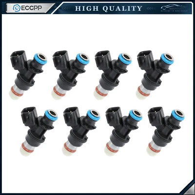 Inyectores de combustible 8 piezas para Chevrolet Express GMC Savana 2500 3500 4,8 L 2008 2009 Foto 1 de 4