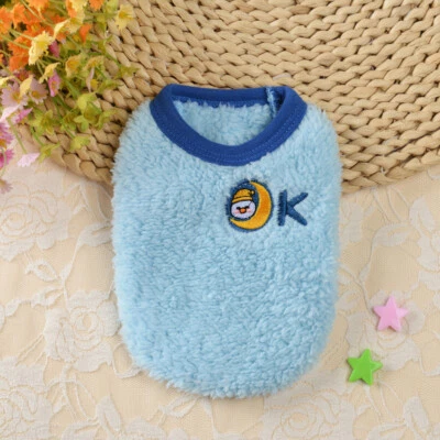 WarmWinter Dog Clothes Soft Fleece Dog Jacket Coat Sweater Pet Puppy Cat Jumpe↔ - Image 1 of 4