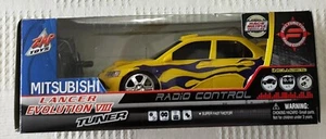 Zap Toys 1:20 Scale Mitsubishi Lancer Evolution Vlll Radio Control Car Yellow - Picture 1 of 4