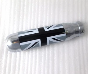 Handbrake Handle for Mini Cooper R50 R53 R55 R56 R57 R58 R59 Union Jack Black - Picture 1 of 1