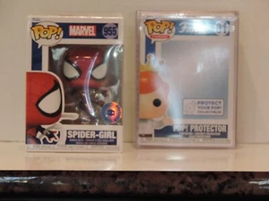 Funko Pop! Spider-girl 955 (Pop in Box Eclu) w/ Pop! Protector Case - Picture 1 of 2