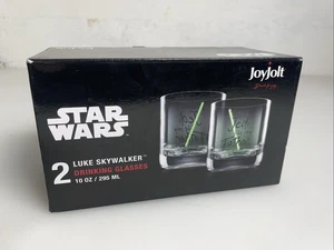 Set 2 bicchieri Disney Star Wars Luke Skywalker 10 oz/295 ml quantità *nuovi con scatola!* - Foto 1 di 4