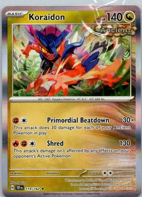 Koraidon Holo Rare SV05: Temporal Forces 119/162 NM - Image 1 of 2