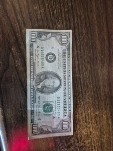 1977 100 Dollar Bill - Picture 1 of 2