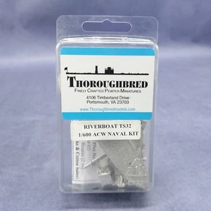 Thoroughbred Finely Crafted Pewter Miniatures 1/600 ACW Naval Kit Riverboat TS32 - Picture 1 of 5