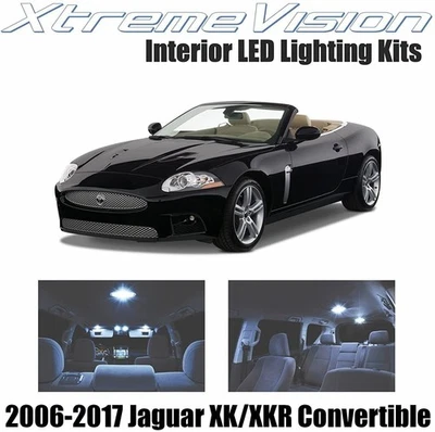 LED interior Xtremevision para Jaguar XK/XKR convertible 2006-2017 (14 piezas)... Foto 1 de 4