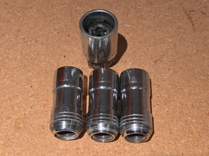 GENUINE MCGARD WHEEL LOCK KEY 046146 With 3 LUGNUTS CHROME - Picture 1 of 9