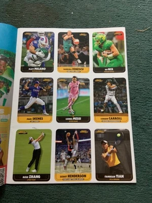 September 2023 Sports Illustrated Kids Paul Skenes & Bo Nix Rookie card - Imagem 1 de 4