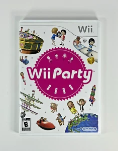Wii Party for Nintendo Wii 2010 Complete w/Manual and Inserts Tested Clean Disc - Foto 1 di 9