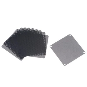 PC Dust Fan Screen with Screws for Cooling Dustproof Case Cover PVC 90mm 10pcs - Afbeelding 1 van 5