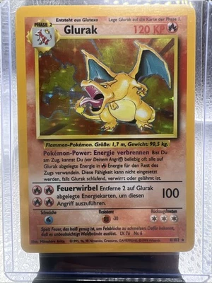 Pokemon Karte - deutsch - Glurak 4/102 Base Set  - Nm/ Mint- Holo - Bild 1 von 4