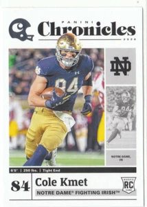 2020 Chronicles Draft Picks Rookie #11 Cole Kmet Bears - Bild 1 von 1