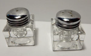 Chrome Top Individual Salt And Pepper Set - Picture 1 of 3