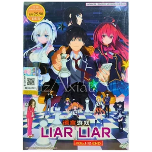 DVD Anime Liar Liar 谎言游戏 Complete TV Series (1-12 End) English Dub, All Region - Picture 1 of 14