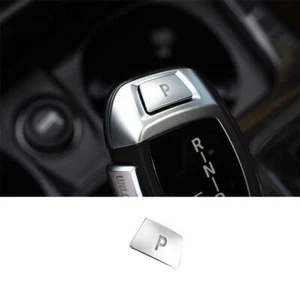 Fit For BMW X3 F25 X4 2011-2017 ABS Silver Middle Console P Gear Button Sticker - Bild 1 von 4