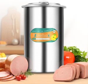 304 Edelstahl Fleischpresse Feinkost Fleisch Maschine Schinken Maschine Presse Werkzeug Zum Selbermachen Hausgemacht - Bild 1 von 12