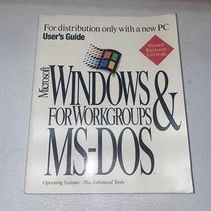 Microsoft Windows for Workgroups & MS-DOS - Picture 1 of 4