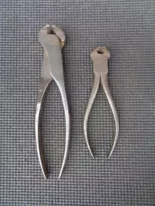 2 - Pinzas de corte de extremo vintage de 6"" y 8"" - Imagen 1 de 7