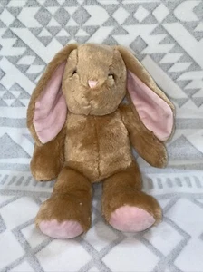 Build a Bear Plush Bunny Rabbit Soft Brown Stuffed Animal With Heartbeat 15” - Picture 1 of 13