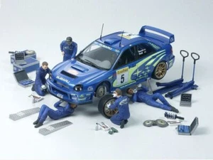 Kit Tamiya 1/24 Subaru Impreza WRC 2001 e set meccanico Rally dal Giappone 7909 - Foto 1 di 5