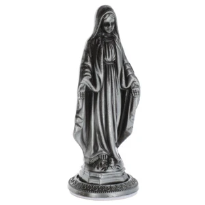 Estatua de aleación retro madre católica estatuilla escritorio decoración del hogar - Imagen 1 de 12