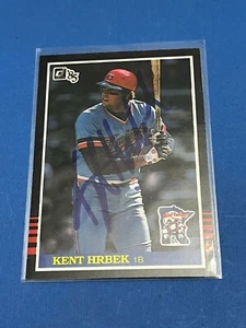 Donruss #70 1985 Kent Hrbek Minnesota Twins autografiado firmado - Imagen 1 de 5