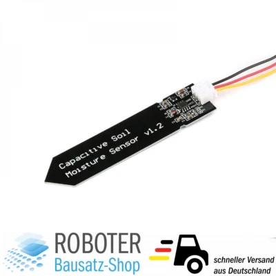 MAKERMIND Kapazitiver Bodenfeuchtigkeitssensor analog 3.3-5V für Arduino Raspberry Pi