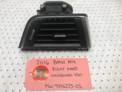 2016 BMW F80 F82 F83 M3 M4 OEM RIGHT SIDE DASH HEATER AC VENT 14 15 16 17 - Imagem 1 de 4
